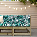 Garten-Ecksofa Imprägniertes Kiefernholz