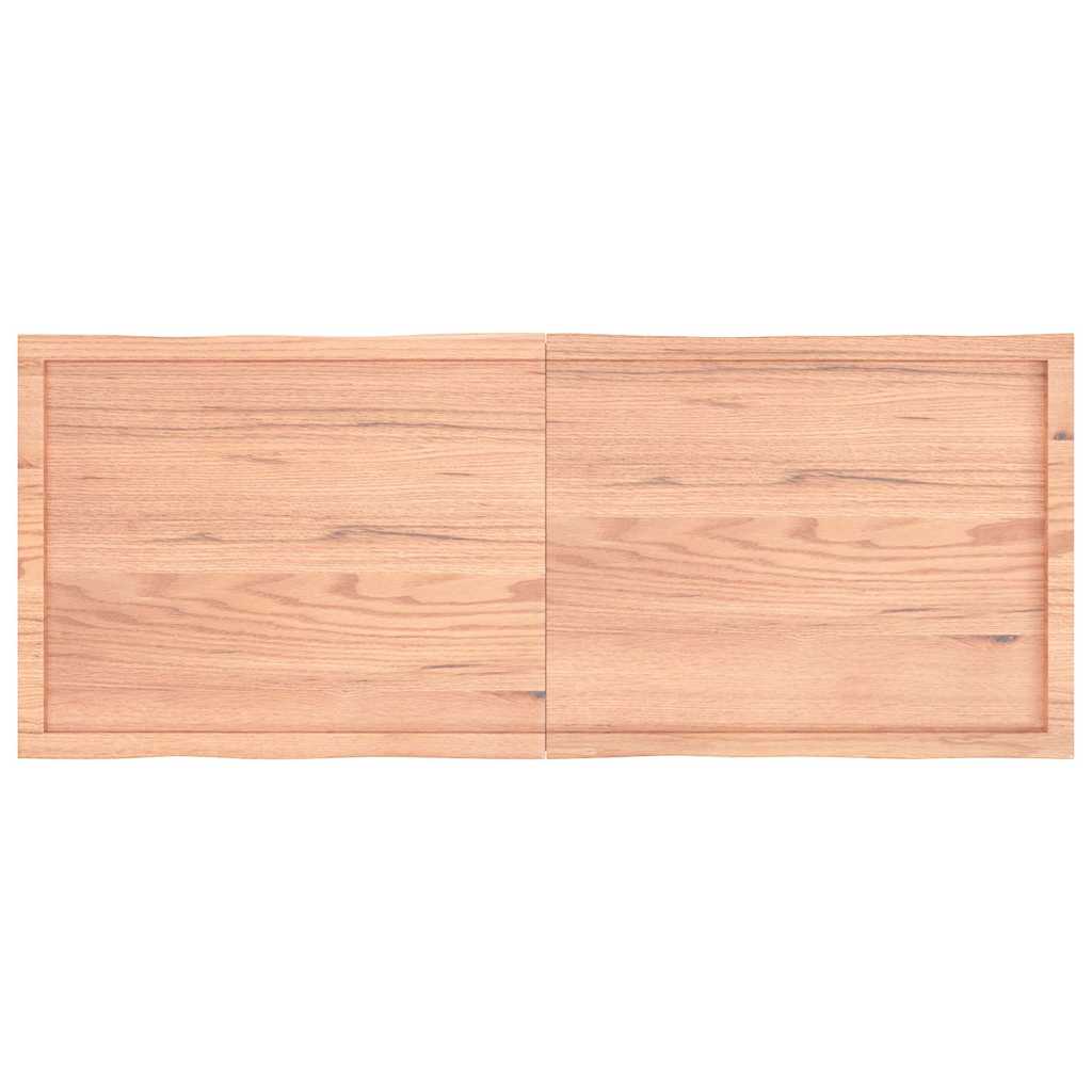 Tischplatte 160x60x(2-4) cm Massivholz Behandelt Baumkante