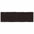 Tischplatte 160x50x(2-6) cm Massivholz Behandelt Baumkante