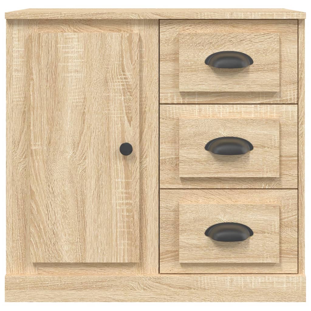 Sideboards 2 Stk. Sonoma-Eiche Holzwerkstoff