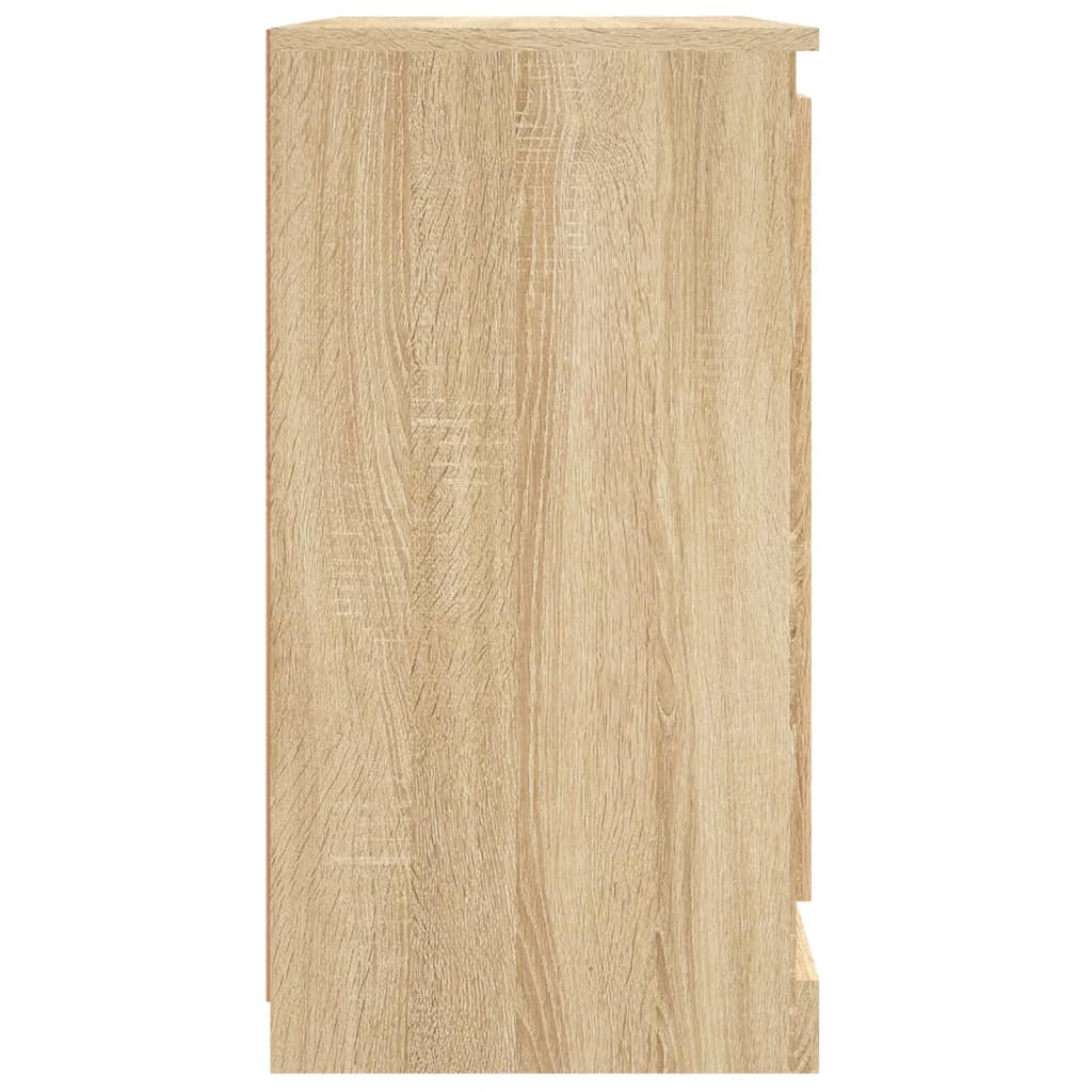 Sideboards 2 Stk. Sonoma-Eiche Holzwerkstoff