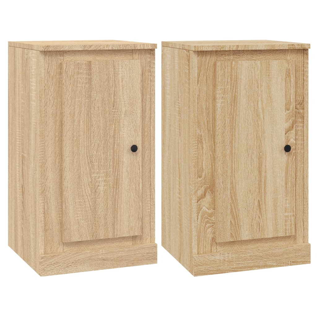 Sideboards 3 Stk. Sonoma-Eiche Holzwerkstoff