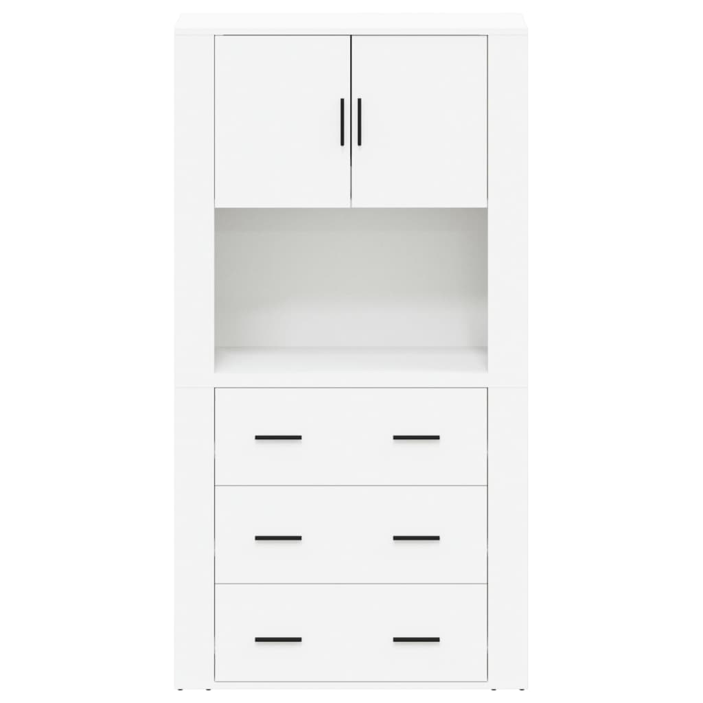 Highboard Weiß Holzwerkstoff
