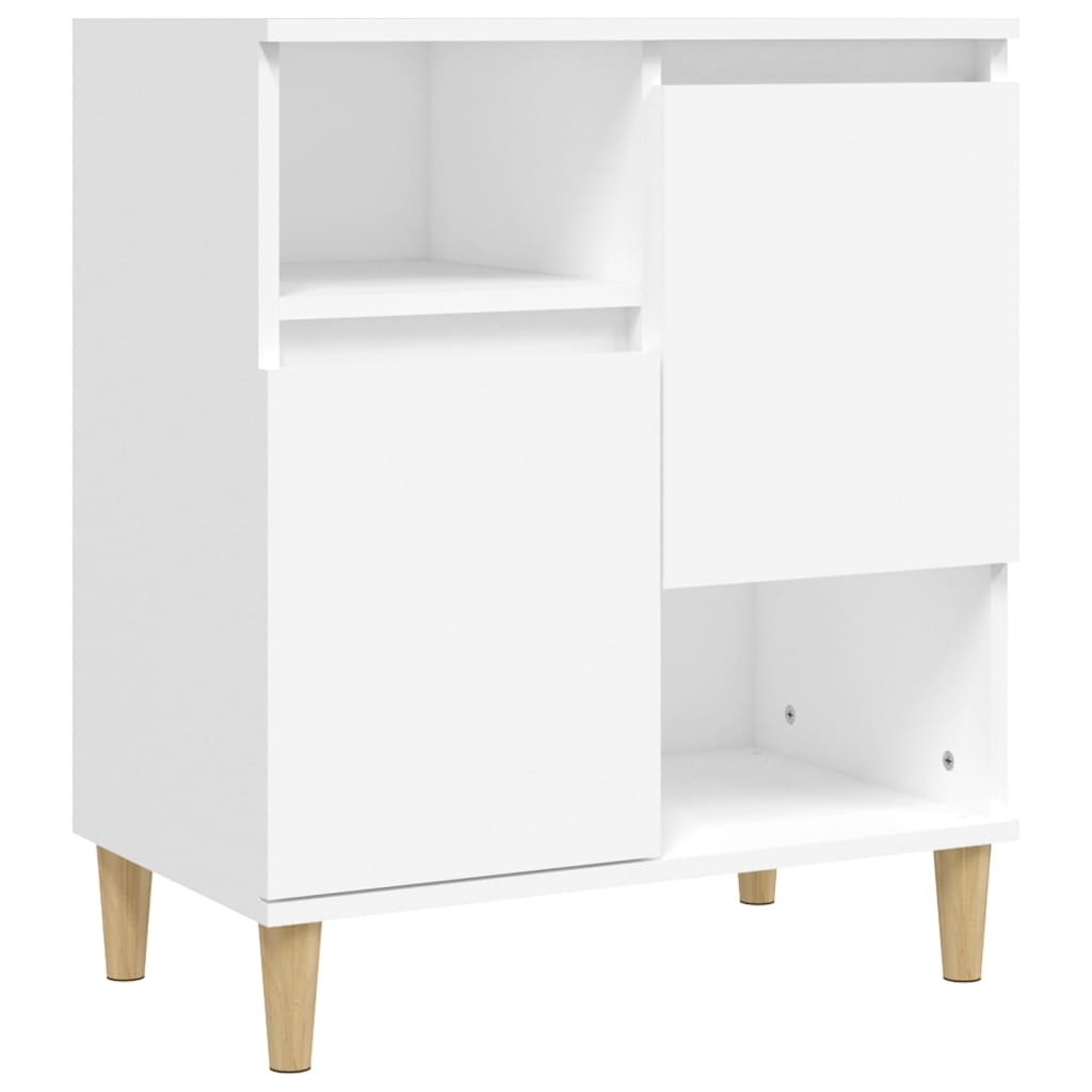 Sideboards 2 Stk. Weiß 60x35x70 cm Holzwerkstoff