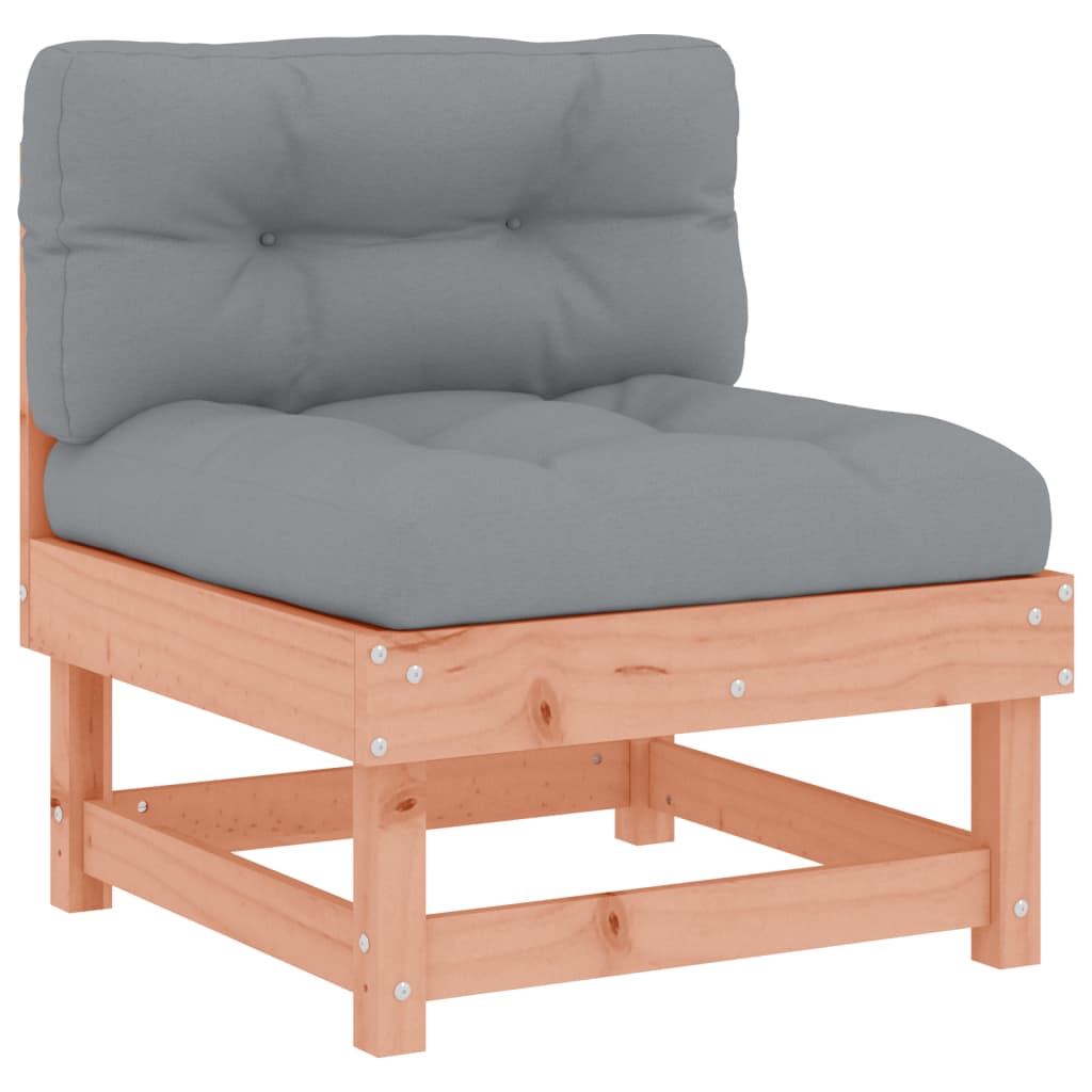 6-tlg. Garten-Lounge-Set mit Kissen Massivholz Douglasie
