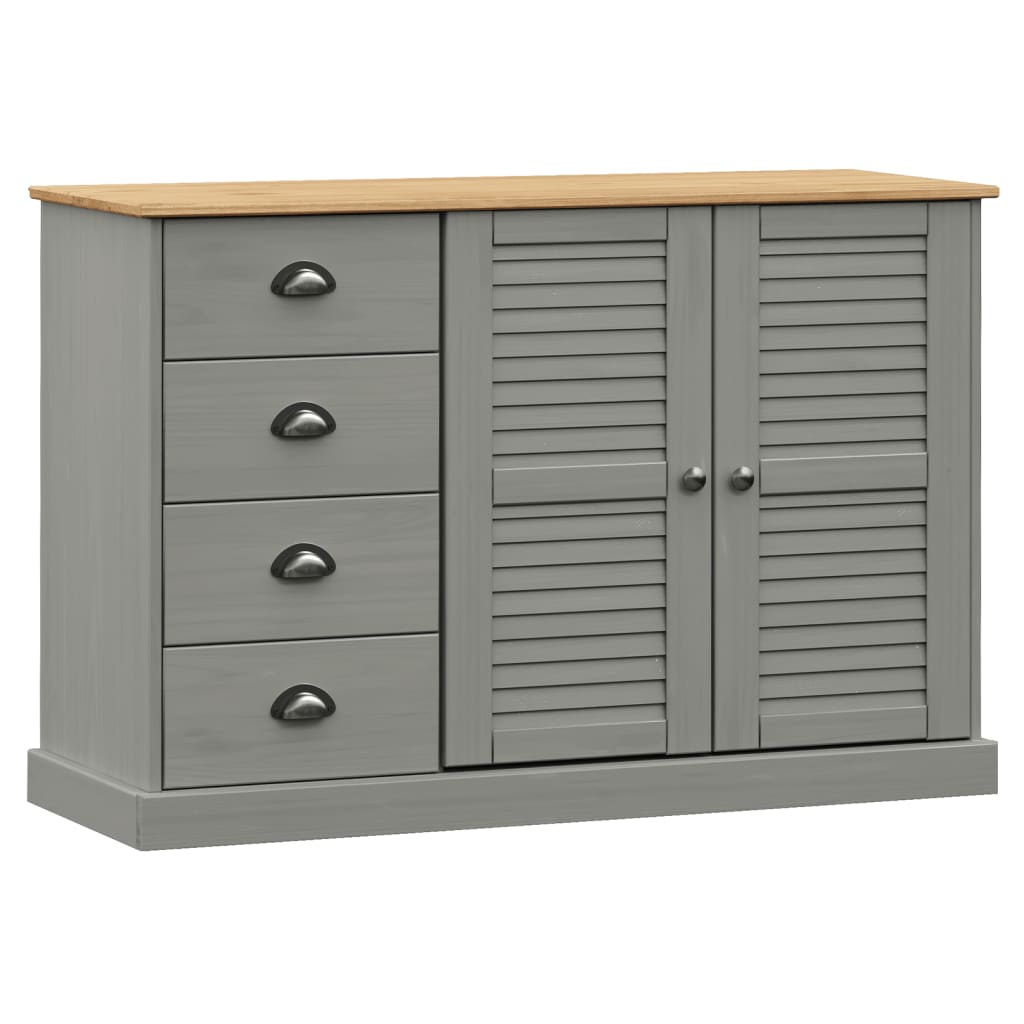 Sideboard mit Schubladen VIGO 113x40x75 cm Massivholz Kiefer