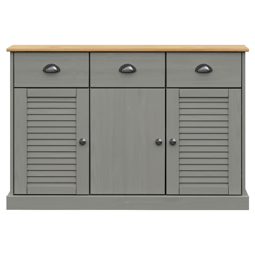 Sideboard mit Schubladen VIGO 113x40x75 cm Massivholz Kiefer