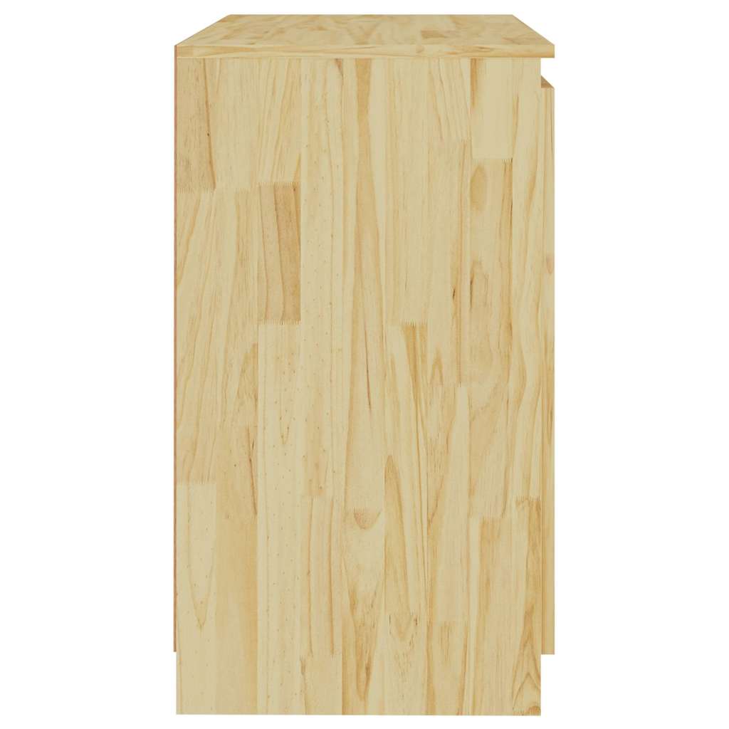 Beistellschrank 60x36x65 cm Massivholz Kiefer
