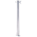 Wassersäule für den Garten 40 cm Edelstahl Rund