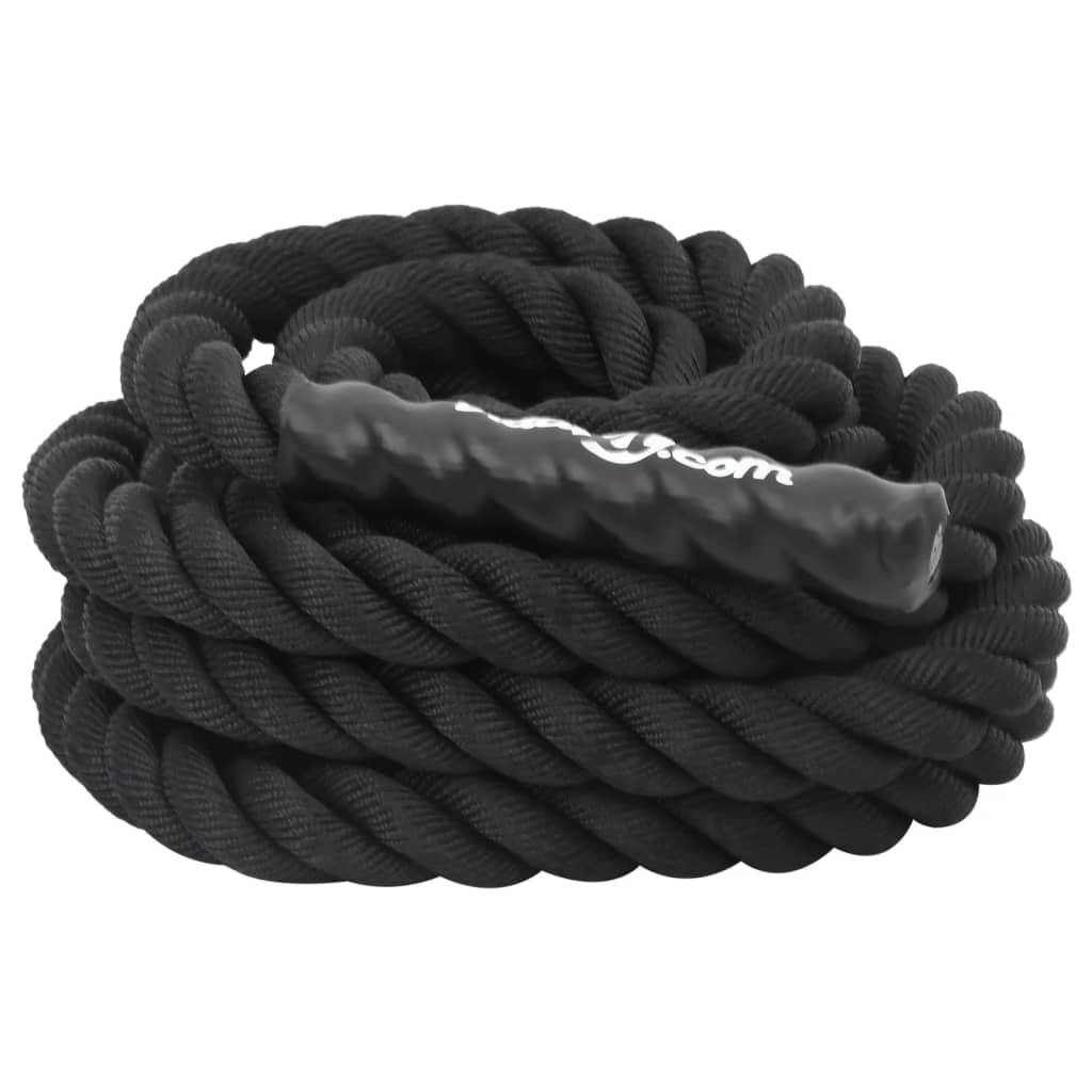 Kampfseil Schwarz 9 m 6,8 kg Polyester