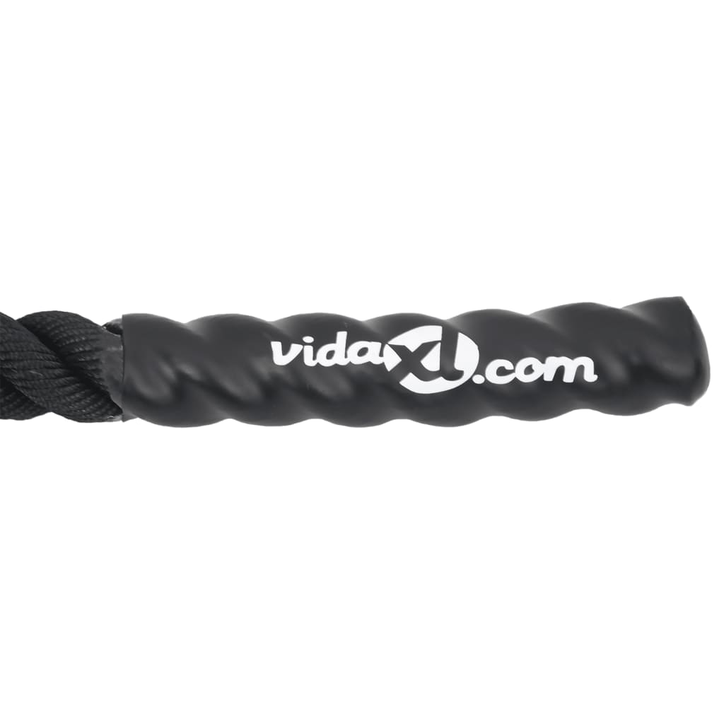 Kampfseil Schwarz 9 m 6,8 kg Polyester