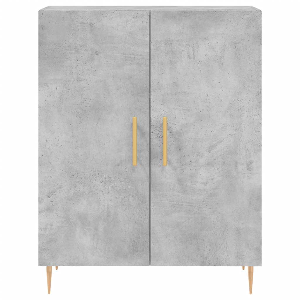 Sideboard Betongrau 69,5x34x90 cm Holzwerkstoff
