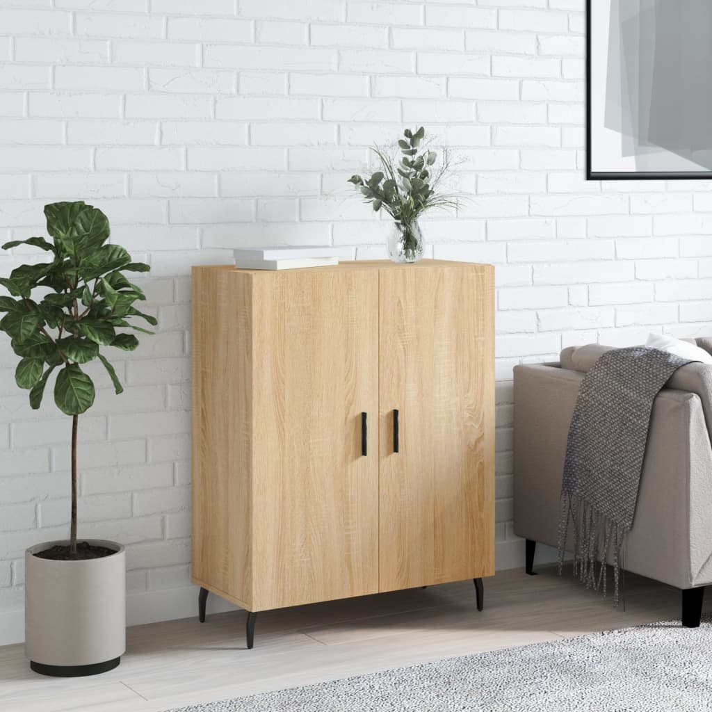 Sideboard Sonoma-Eiche 69,5x34x90 cm Holzwerkstoff