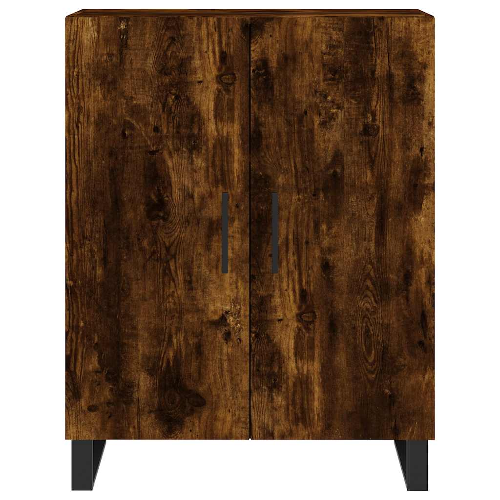 Sideboard Räuchereiche 69,5x34x90 cm Holzwerkstoff