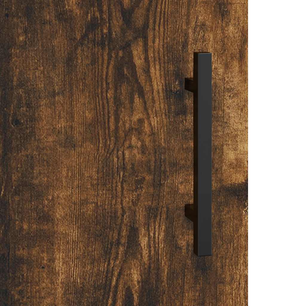 Sideboard Räuchereiche 69,5x34x90 cm Holzwerkstoff