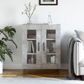 Sideboard Betongrau 69,5x34x90 cm Holzwerkstoff