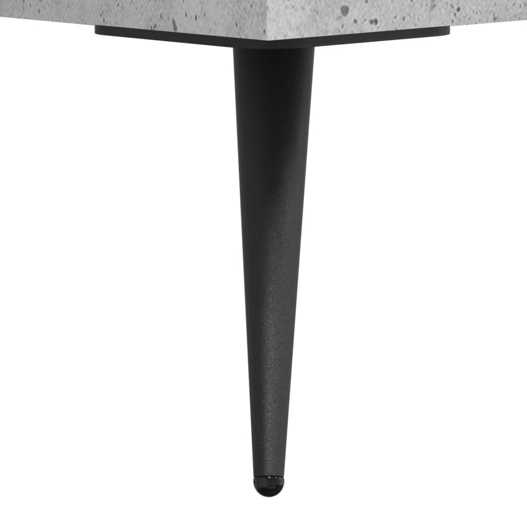 Kommode Betongrau 69,5x34x90 cm Holzwerkstoff