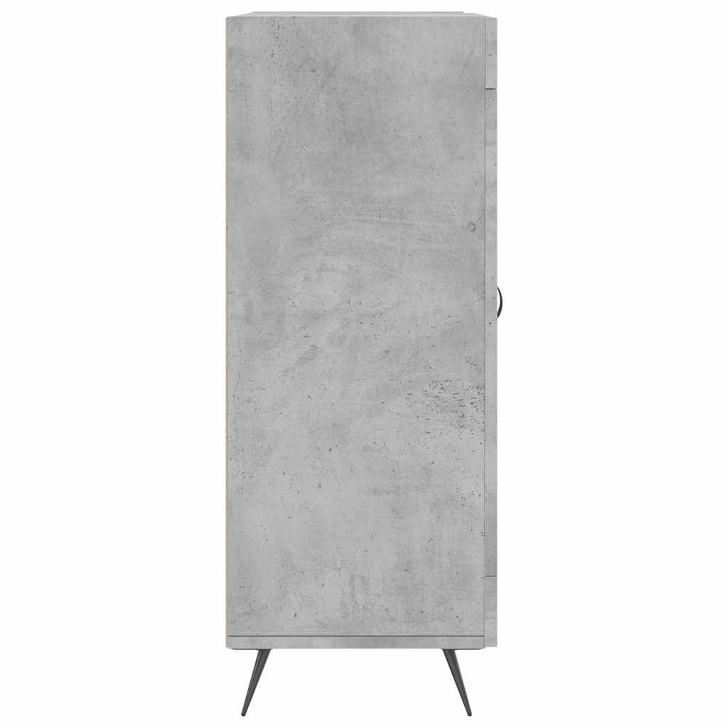 Sideboard Betongrau 69,5x34x90 cm Holzwerkstoff