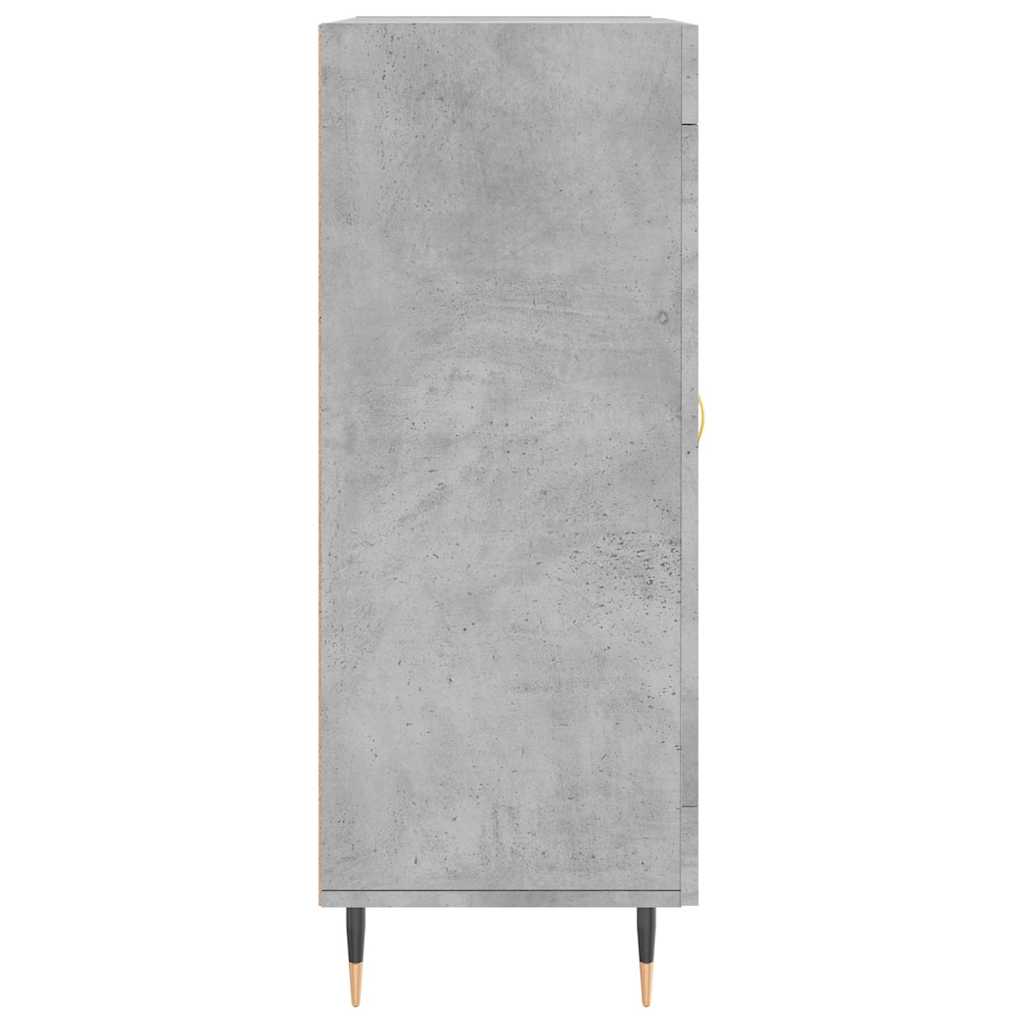 Sideboard Betongrau 69,5x34x90 cm Holzwerkstoff