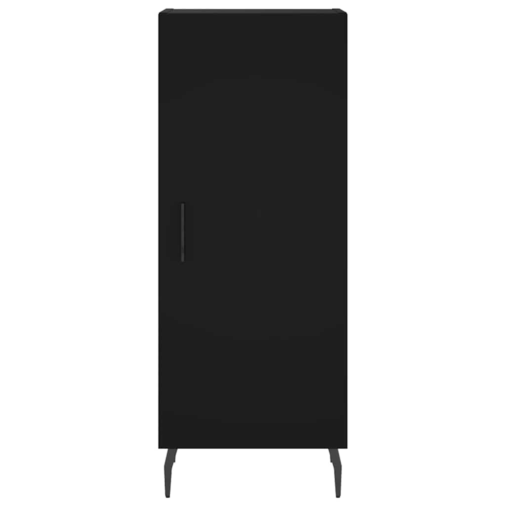 Sideboard Schwarz 34,5x34x90 cm Holzwerkstoff