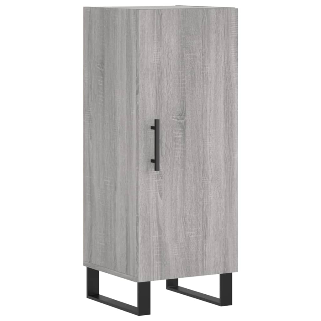 Sideboard Grau Sonoma 34,5x34x90 cm Holzwerkstoff