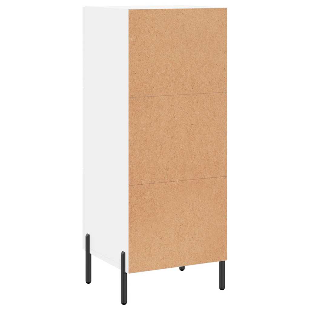 Sideboard Weiß 34,5x34x90 cm Holzwerkstoff