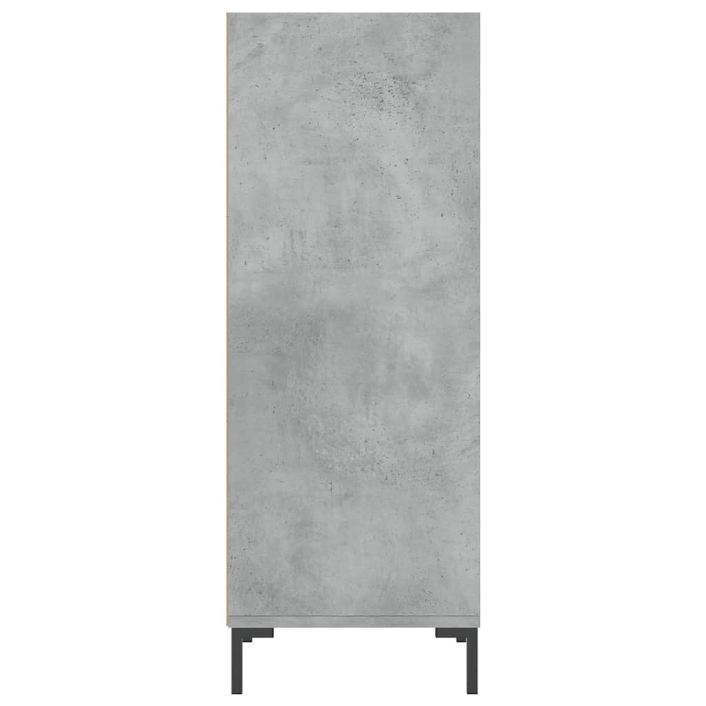 Sideboard Betongrau 34,5x32,5x90 cm Holzwerkstoff
