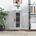 Sideboard Betongrau 34,5x34x90 cm Holzwerkstoff