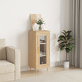 Sideboard Sonoma-Eiche 34,5x34x90 cm Holzwerkstoff