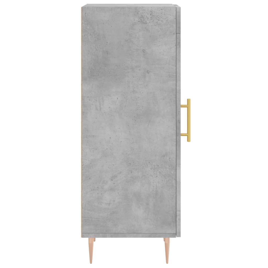 Sideboard Betongrau 34,5x34x90 cm Holzwerkstoff