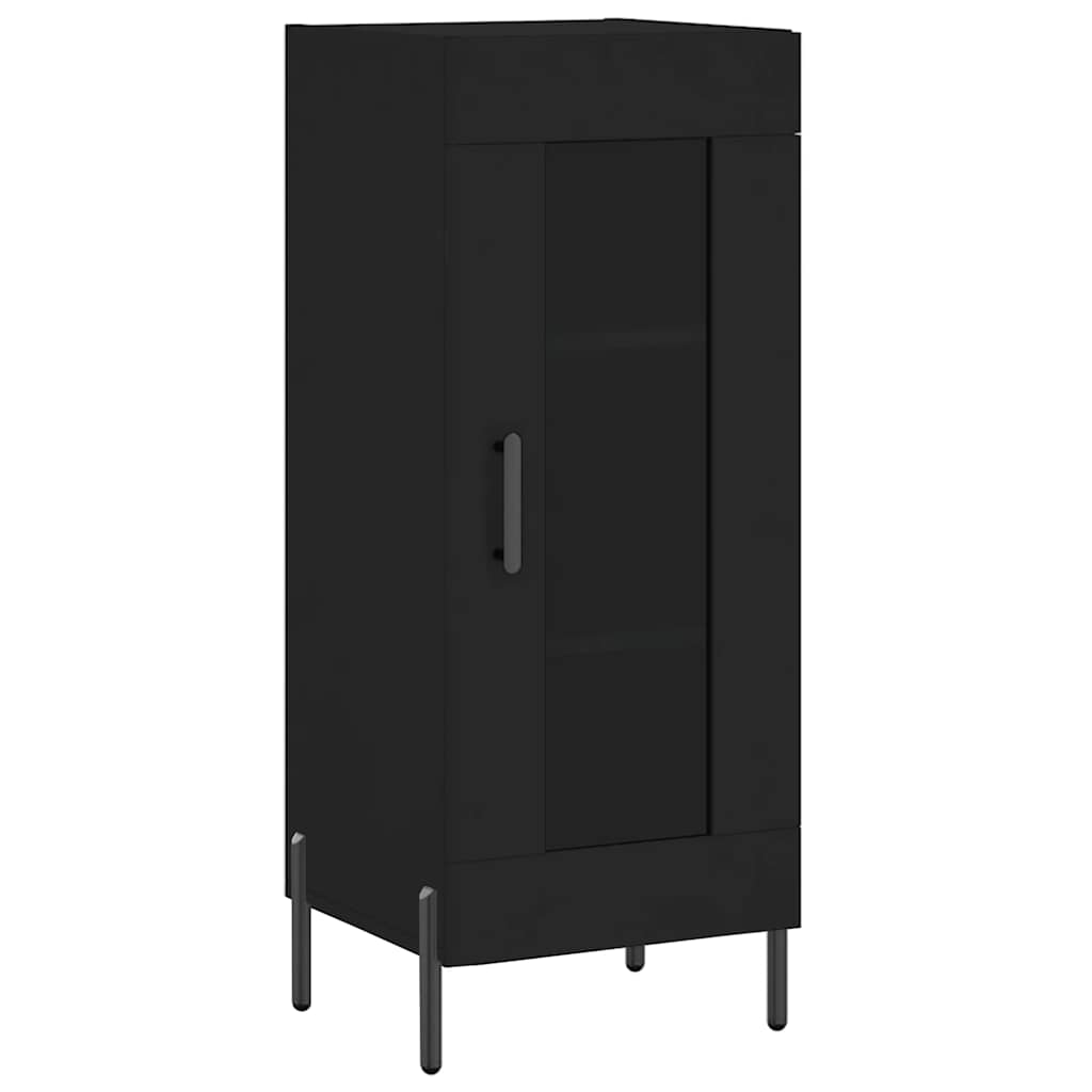 Sideboard Schwarz 34,5x34x90 cm Holzwerkstoff