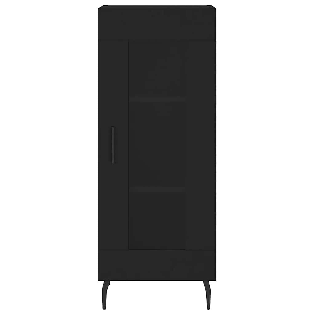 Sideboard Schwarz 34,5x34x90 cm Holzwerkstoff