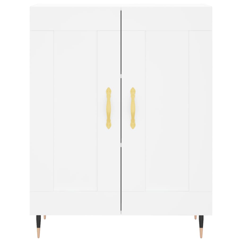 Sideboard Weiß 69,5x34x90 cm Holzwerkstoff