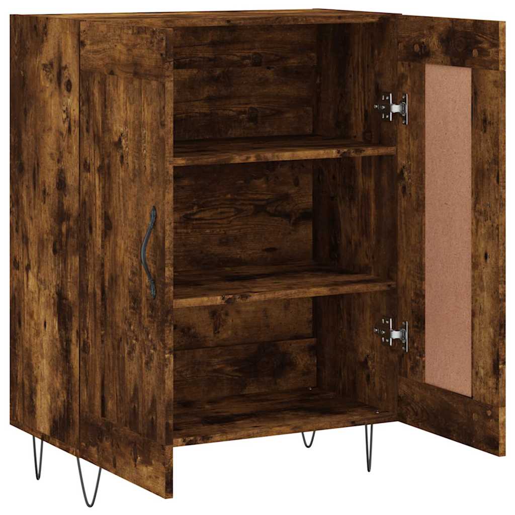 Sideboard Räuchereiche 69,5x34x90 cm Holzwerkstoff