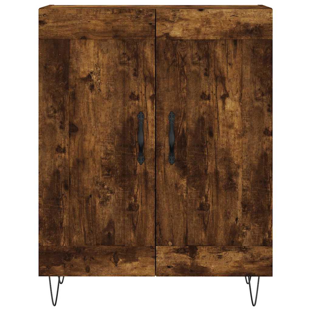 Sideboard Räuchereiche 69,5x34x90 cm Holzwerkstoff