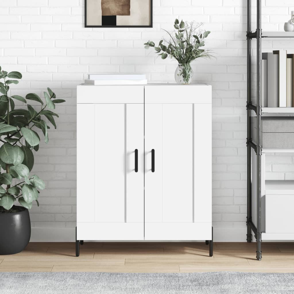 Sideboard Weiß 69,5x34x90 cm Holzwerkstoff