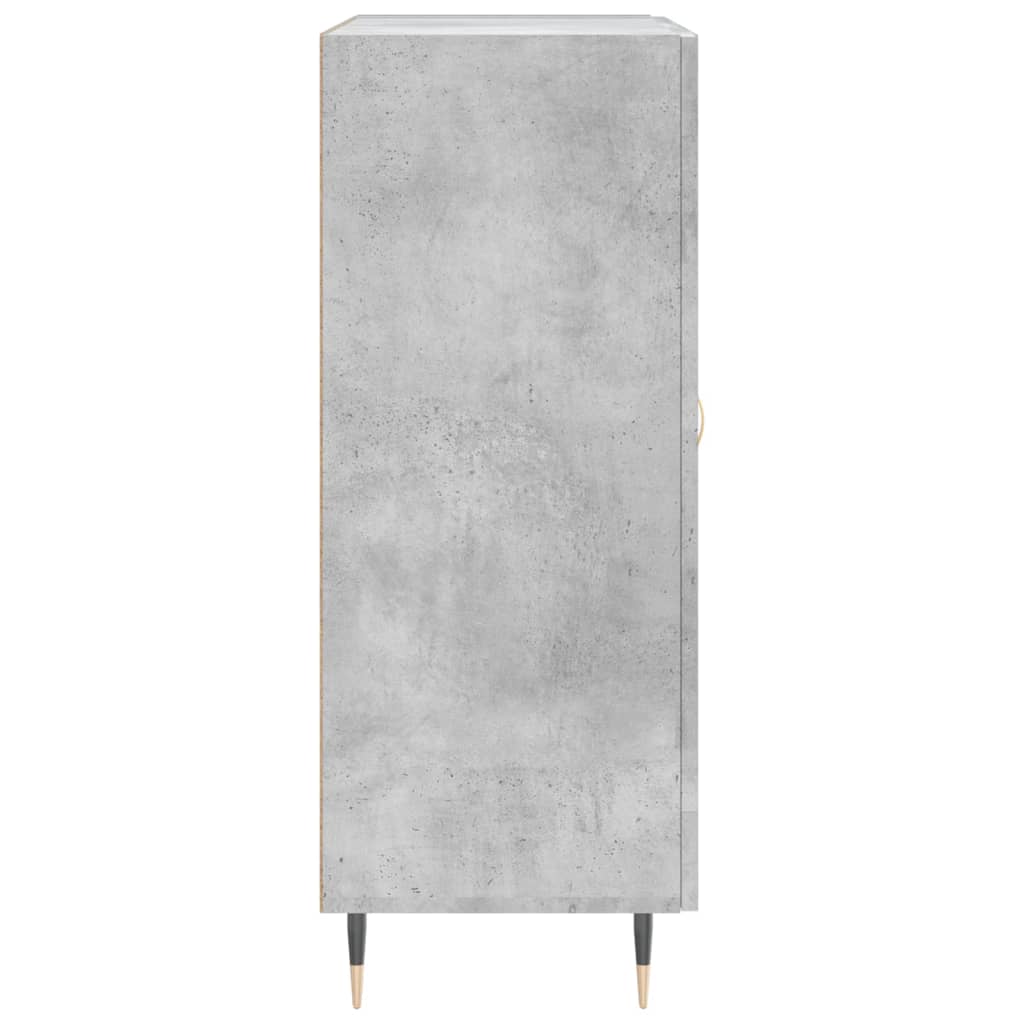 Sideboard Betongrau 69,5x34x90 cm Holzwerkstoff