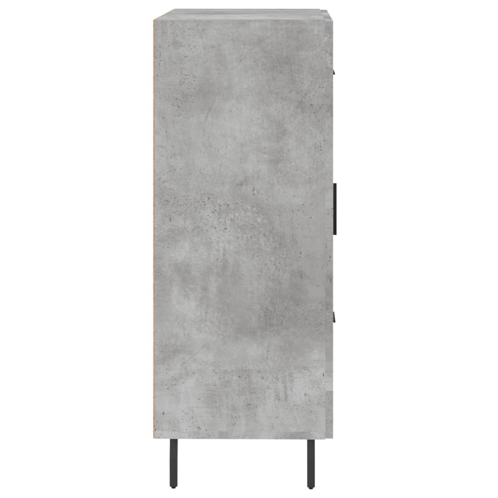 Sideboard Betongrau 69,5x34x90 cm Holzwerkstoff