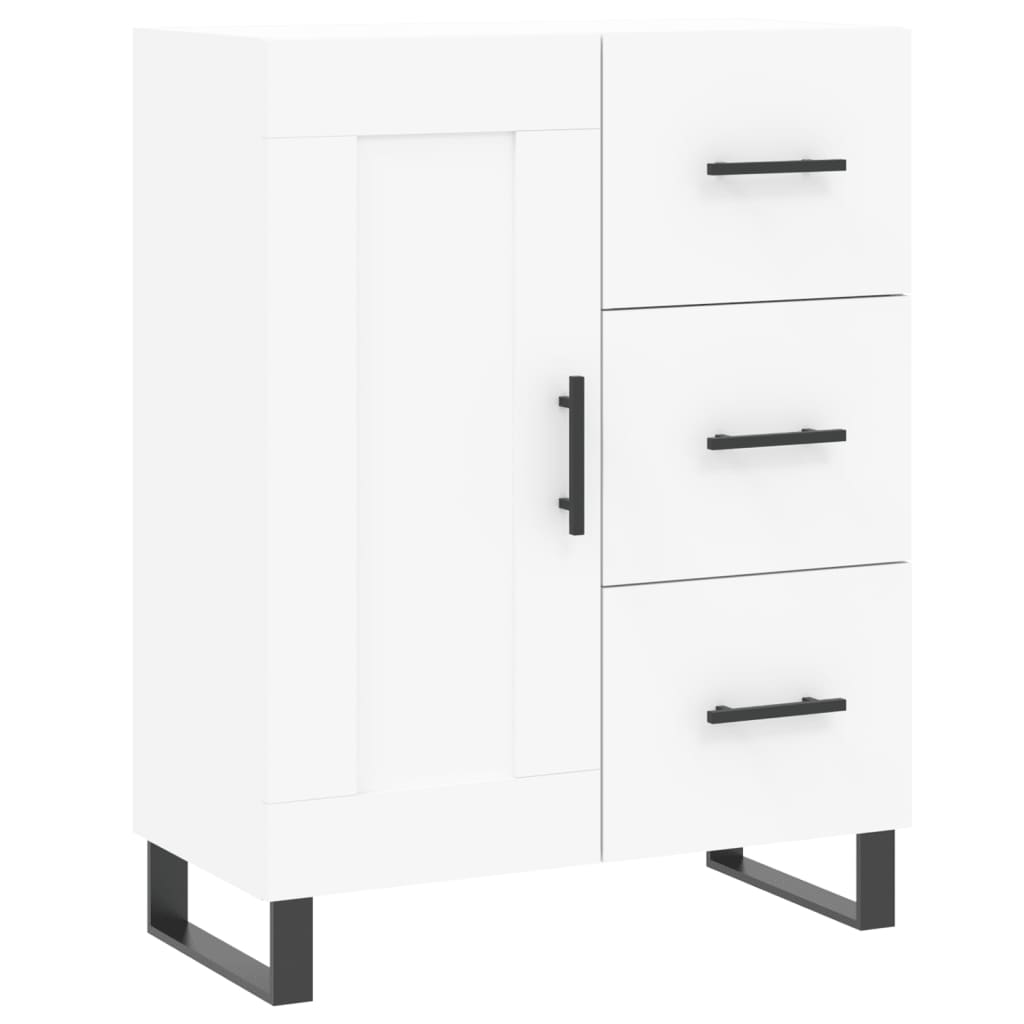 Sideboard Weiß 69,5x34x90 cm Holzwerkstoff