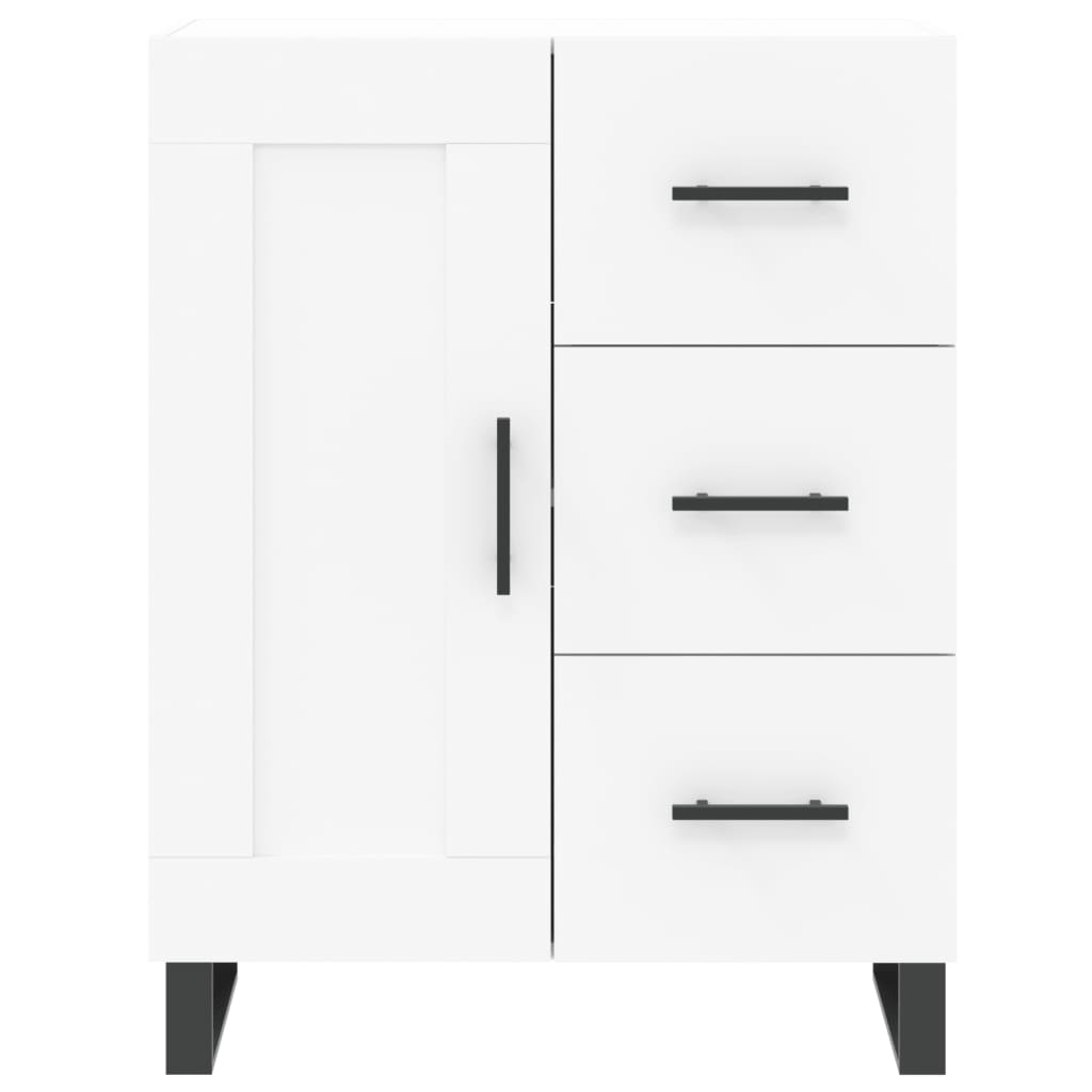 Sideboard Weiß 69,5x34x90 cm Holzwerkstoff