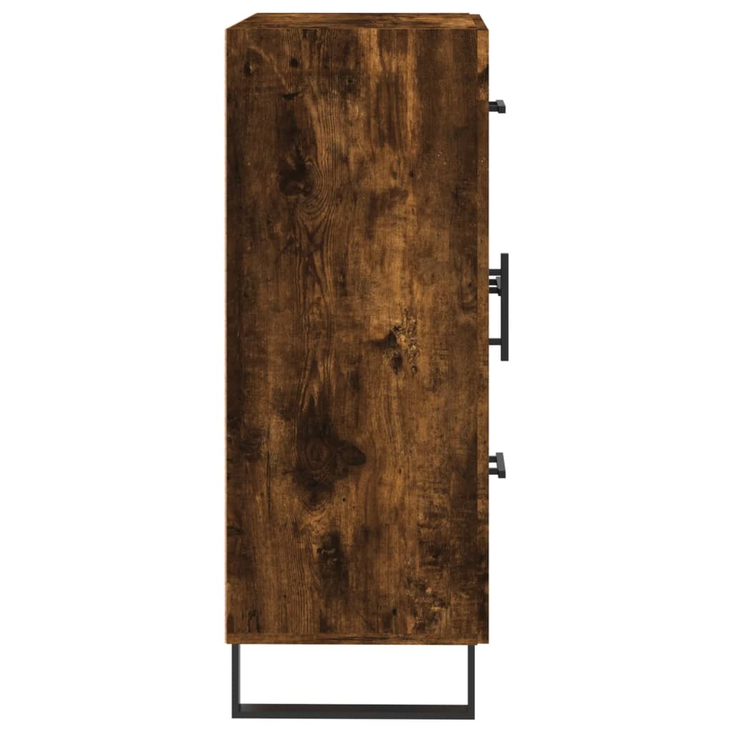 Sideboard Räuchereiche 69,5x34x90 cm Holzwerkstoff