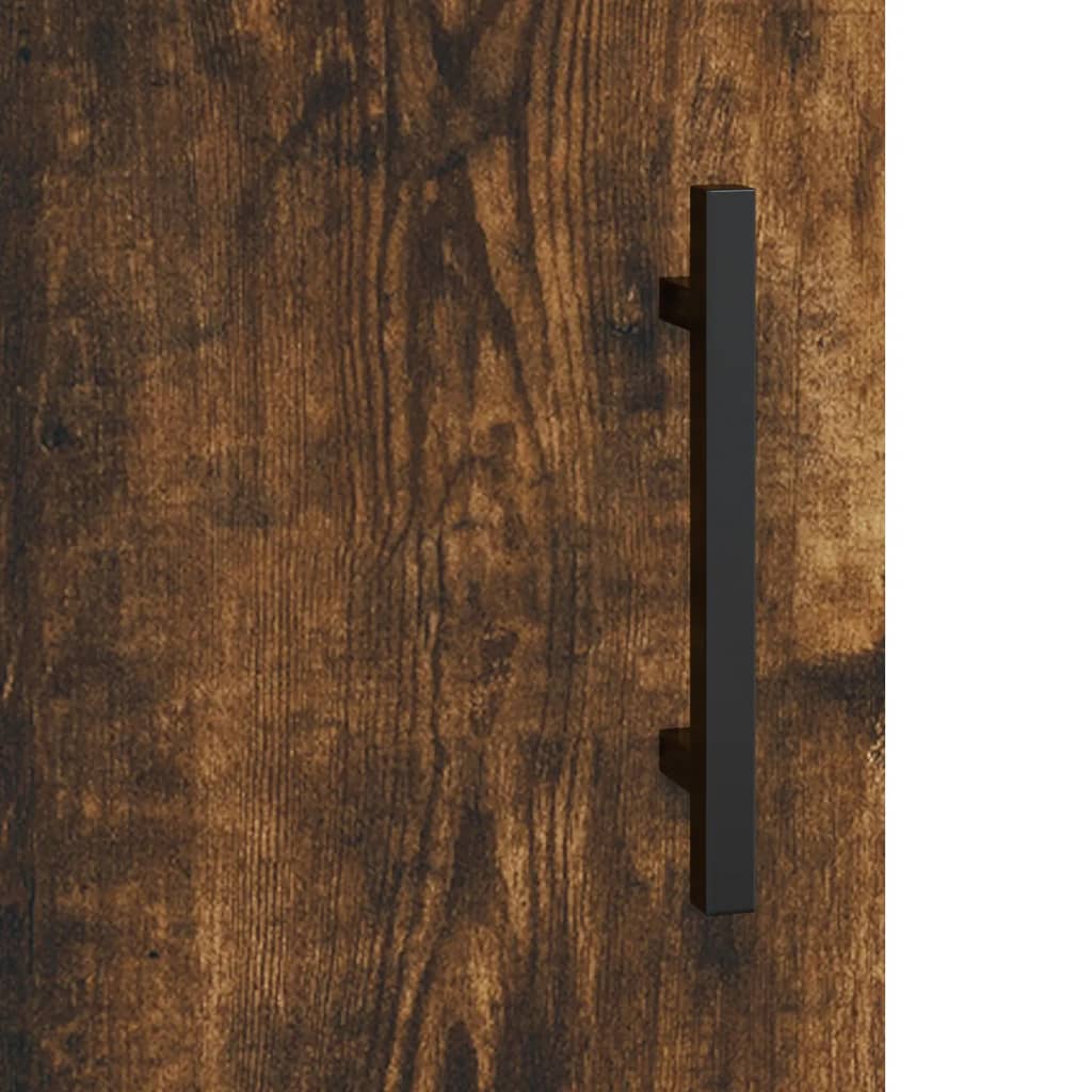 Sideboard Räuchereiche 69,5x34x90 cm Holzwerkstoff