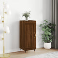 Sideboard Braun Eichen-Optik 34,5x34x90 cm Holzwerkstoff