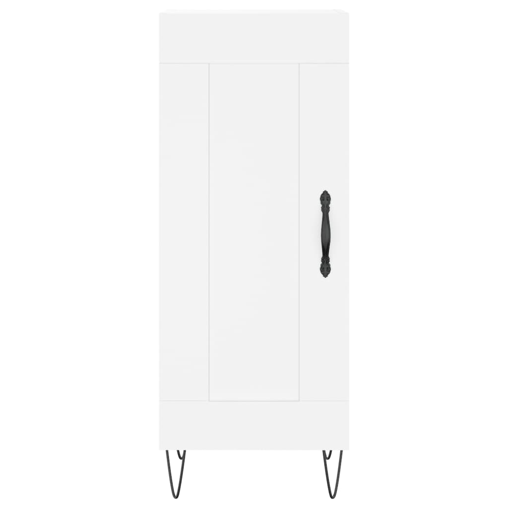 Sideboard Weiß 34,5x34x90 cm Holzwerkstoff