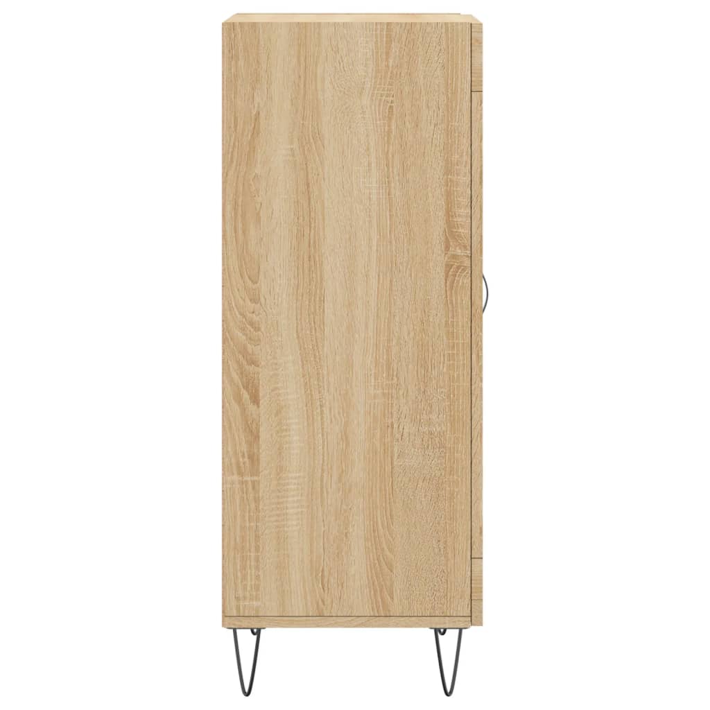 Sideboard Sonoma-Eiche 34,5x34x90 cm Holzwerkstoff