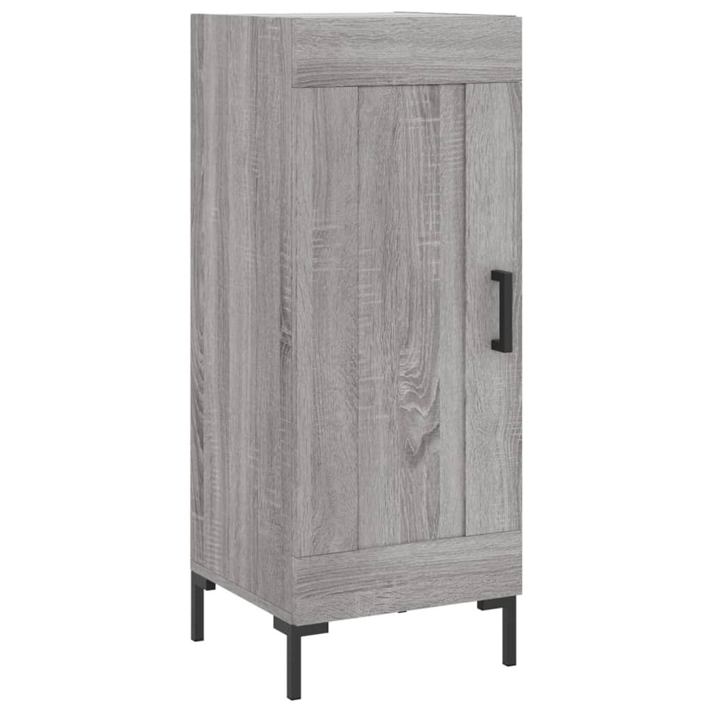 Sideboard Grau Sonoma 34,5x34x90 cm Holzwerkstoff