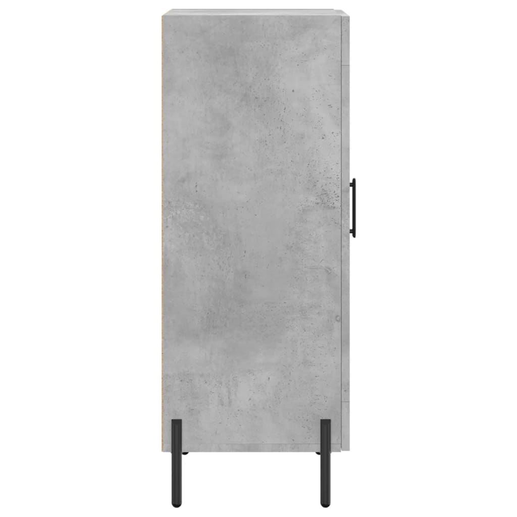 Sideboard Betongrau 34,5x34x90 cm Holzwerkstoff