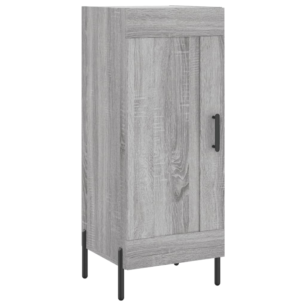 Sideboard Grau Sonoma 34,5x34x90 cm Holzwerkstoff