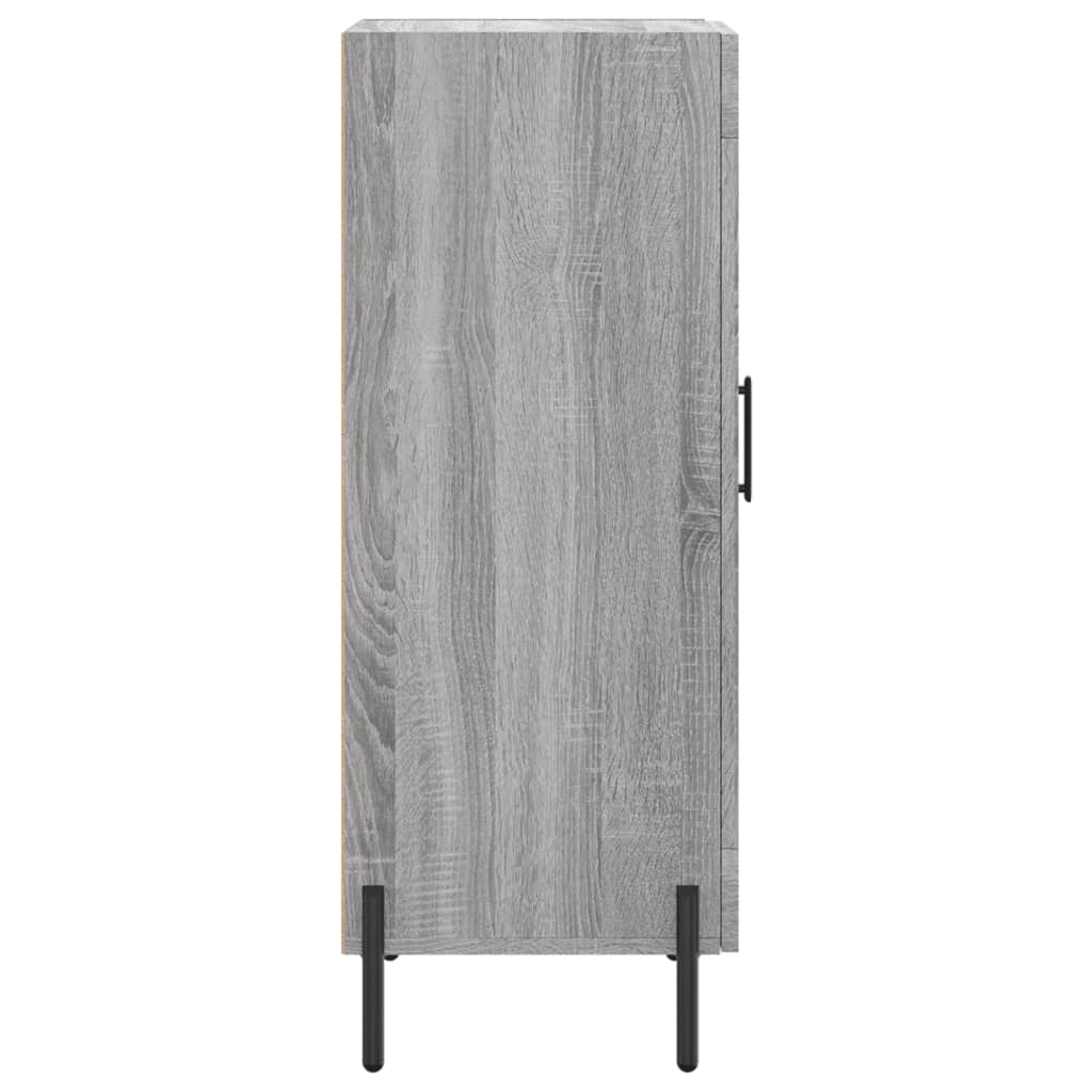 Sideboard Grau Sonoma 34,5x34x90 cm Holzwerkstoff