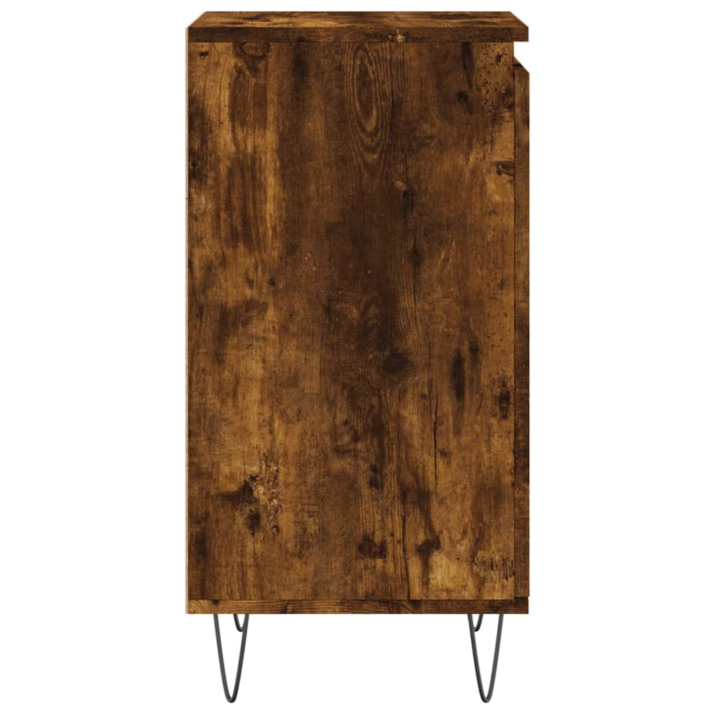 Sideboard Räuchereiche 40x35x70 cm Holzwerkstoff